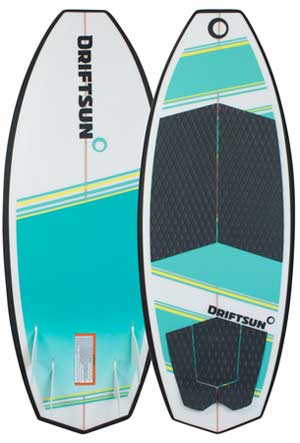 Driftsun Throwdown Wakesurf Board for Beginner, Intermediate and Advanced Riders