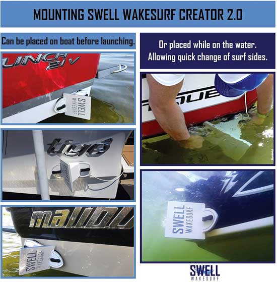 How to Install a Wakesurf Creator on Your Boat for Big Wave Surfing