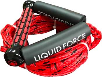 Liquid Force Wakesurf Rope in Red